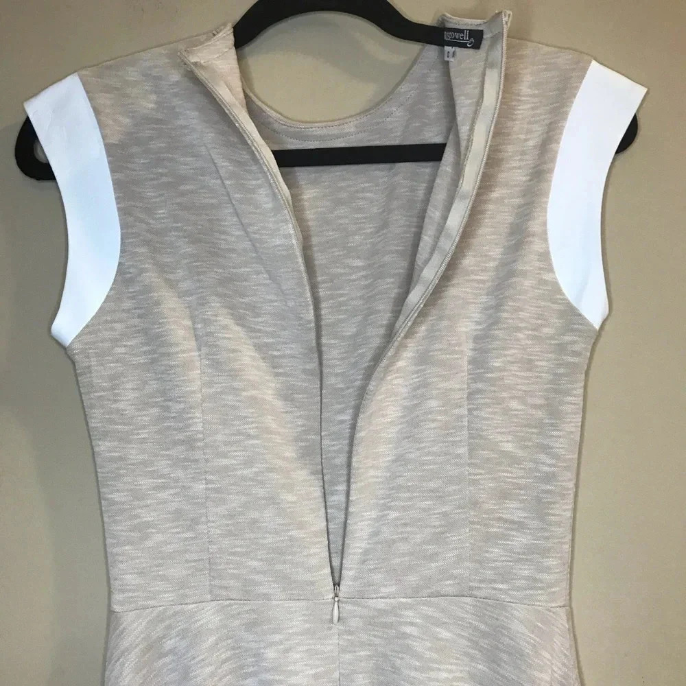 Borris Powell Runway Fit And Flare Mini Dress 0 - Picture 8 of 15
